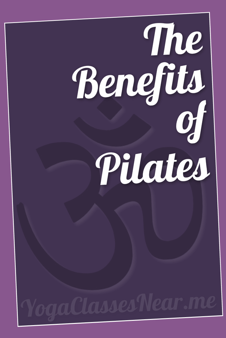 The Benefits of Pilates banner image titled the benefits of pilates