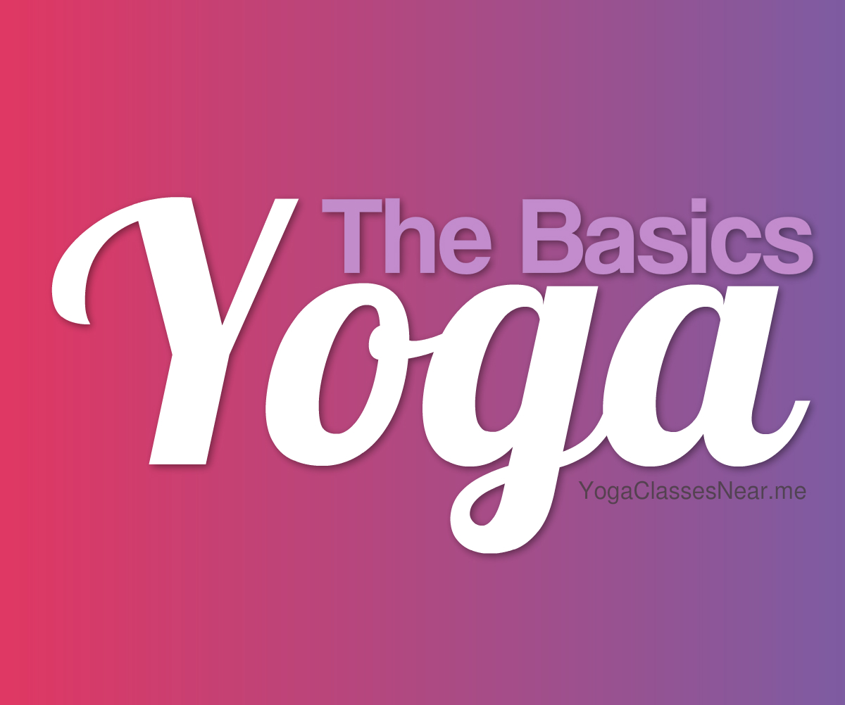 banner image title the basics of yoga