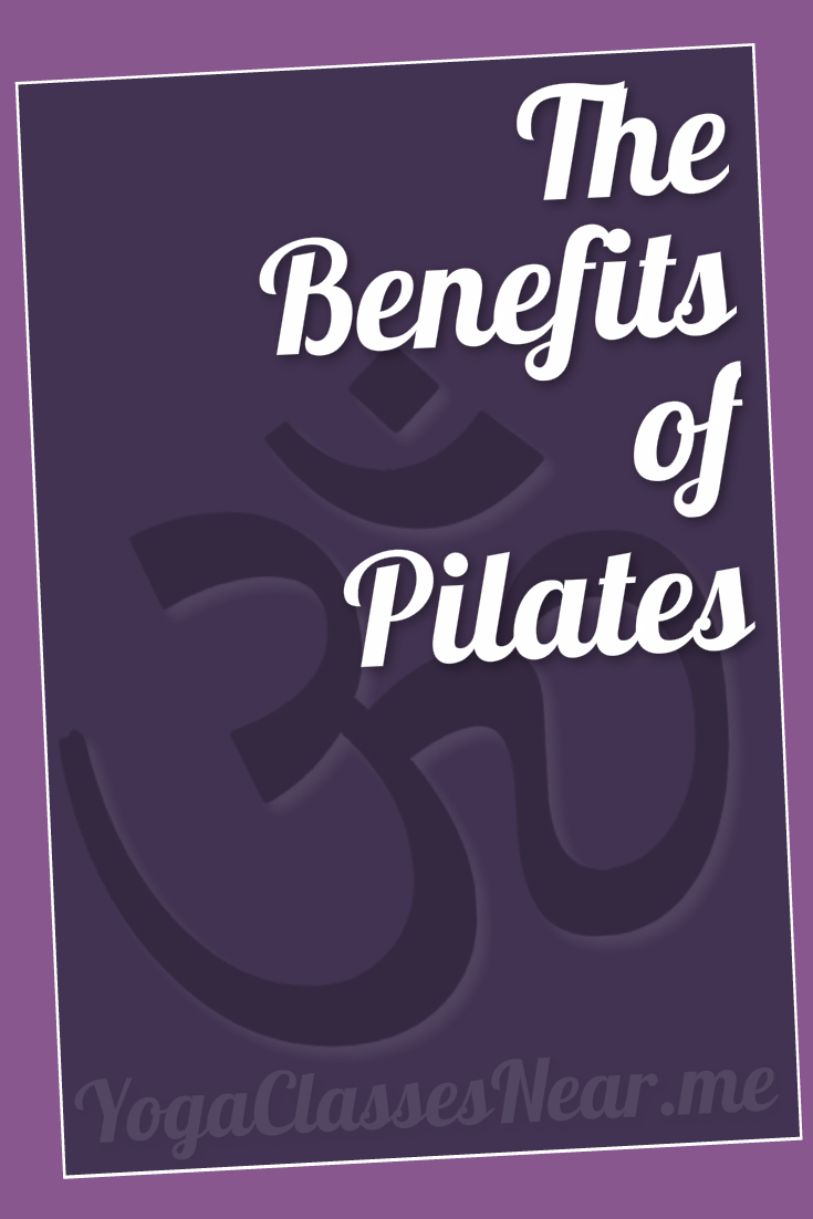 banner image titled the benefits of pilates